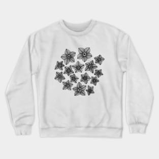 Flower Patch - Hand drawn Crewneck Sweatshirt